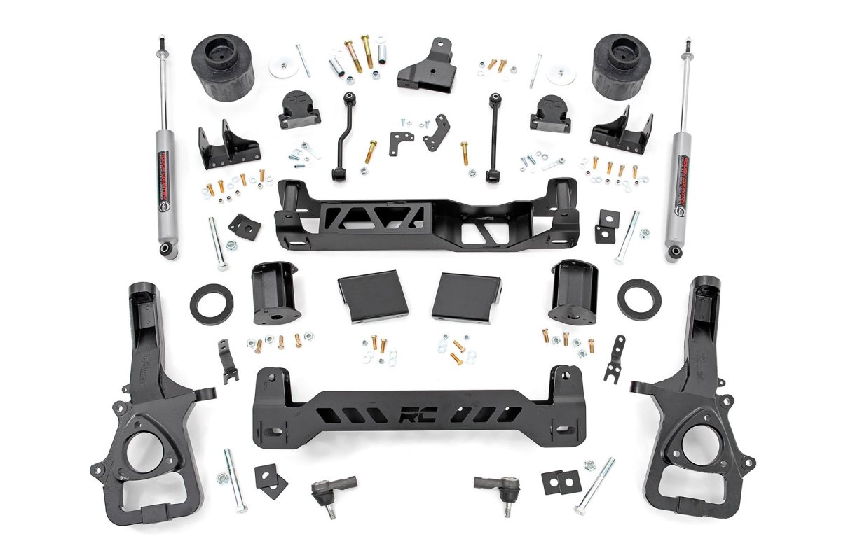 Ram 1500 Suspension Lift Kit - Front + Rear - Rough Country - 6 Inch Lift Kit | 22XL - '19-'24